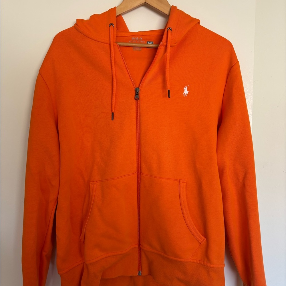 Ralph Lauren Vibrant Orange Polo Hoodie